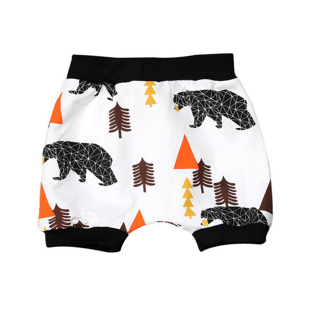 Toddler Kids Newborn Baby Girls Boys shorts Print Baby Casual Shorts boy kids shorts summer 2017