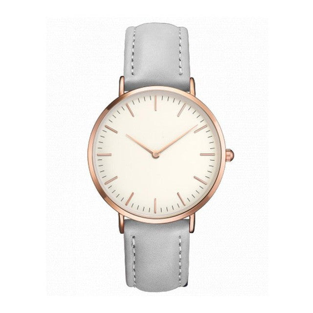 Fashion lovers Watch 2017 Women Men Casual Simple Quartz Analog Watch relogio feminino 7 Colors Wristwatches Drop Shipping