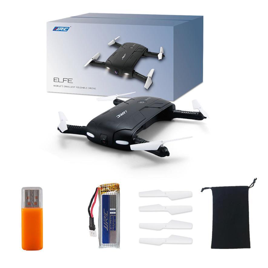 Mini Drone JJRC H37 Altitude Hold w/ HD Camera WIFI FPV RC Quadcopter Drone Selfie Foldable Headless Drone RC helicopter