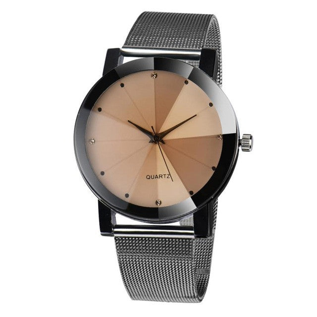 Stianless Steel Watch Men Crystal Quartz-Watch Men Business Style Clock Male Watch Men Wristwatch Relogio Masculino