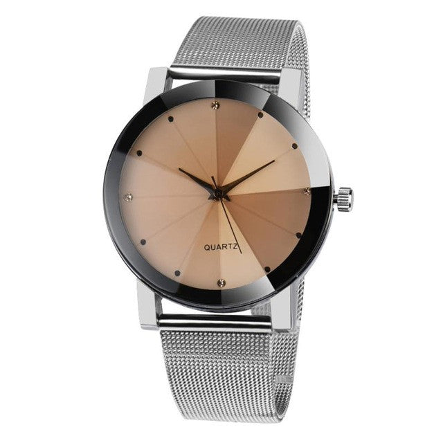 Stianless Steel Watch Men Crystal Quartz-Watch Men Business Style Clock Male Watch Men Wristwatch Relogio Masculino