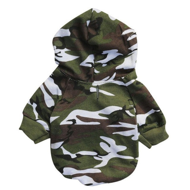 Puppy Pet Dog Clothes winter Camouflage Sweatshirts dog clothes for small dogs Summer Yorkie dog chihuahua ropa para perros