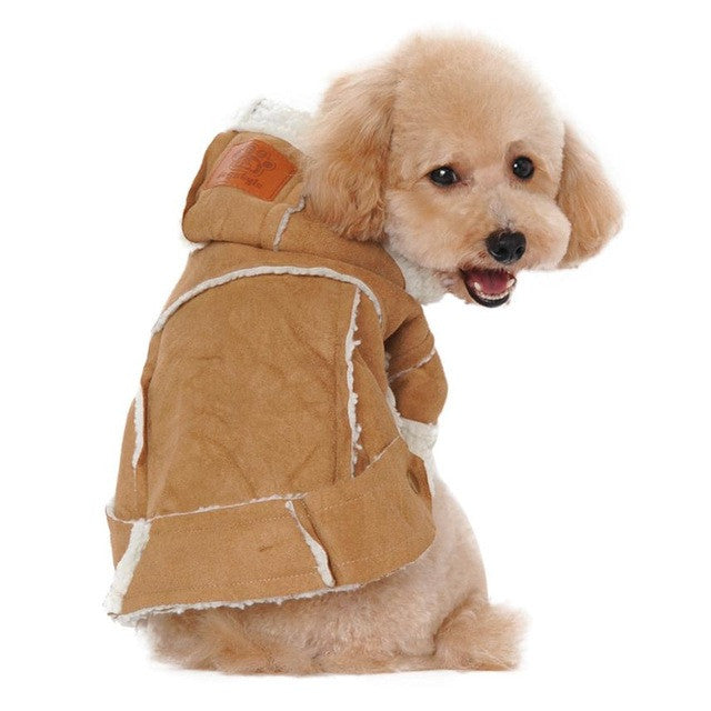 2015 New dog fashion clothes pet winter Warm Cotton Blend jackets for Small dogs Pet products for dogs pet shop roupa Y5