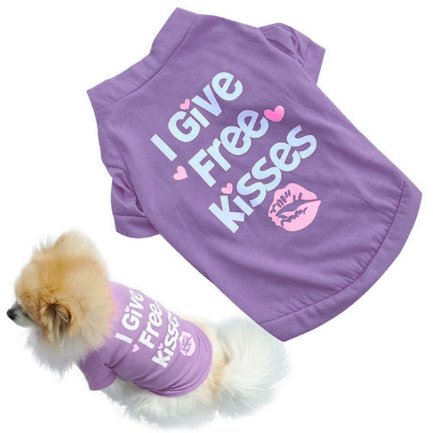 dog clothes for small dogs winter puppy chihuahua Summer Shirt Small Dog Cat Pet Clothes Vest T Shirt roupa para cachorro