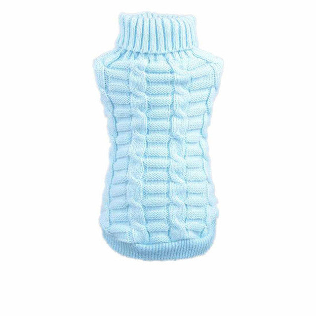 pet dog clothes winter chihuahua puppy dog coat Pet Winter Woolen Sweater Knitwear clothing for dog roupas para cachorro