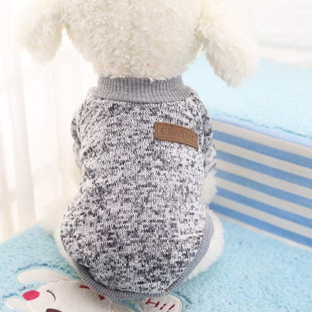 Hot Sale Pet dog clothes for small dogs winter warm coat sweater puppy chihuahua cheap clothing for dog roupa para cachorro