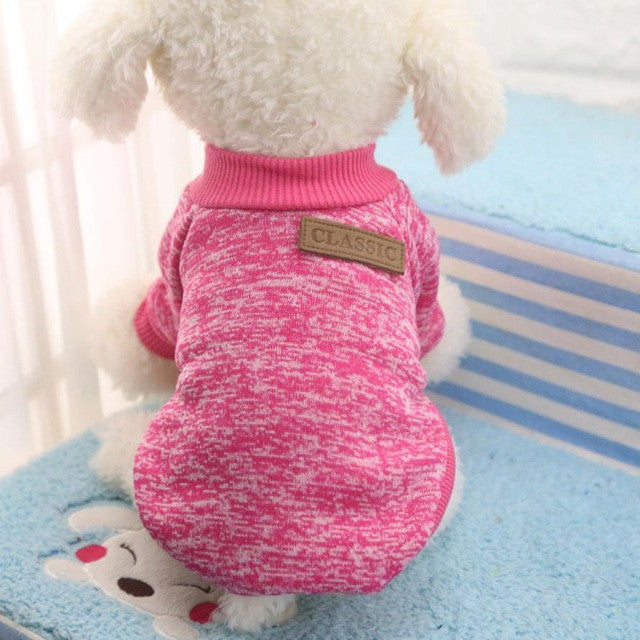 Hot Sale Pet dog clothes for small dogs winter warm coat sweater puppy chihuahua cheap clothing for dog roupa para cachorro