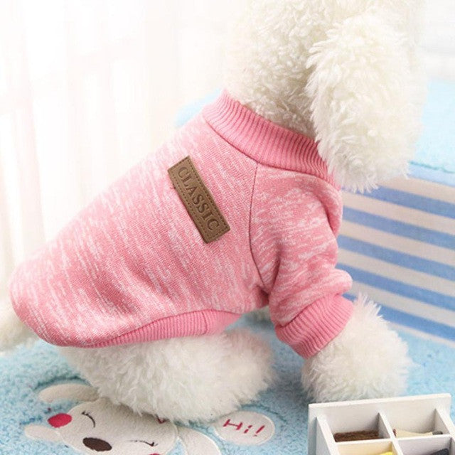 Hot Sale Pet dog clothes for small dogs winter warm coat sweater puppy chihuahua cheap clothing for dog roupa para cachorro