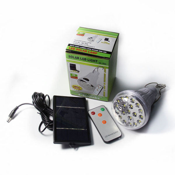 Portable 6V 1W 20 LED Solar Light Adjustable Remote Control Solar Panel Lamp Night Lights For Home Garden Outdoor Decor Lighting