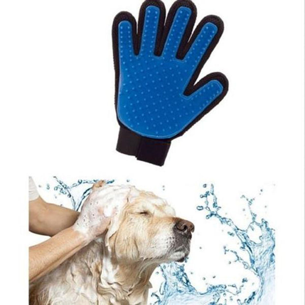 1 Pc Pet Cleaning Brush Dog Massage Hair Removal Grooming Magic Deshedding Glove