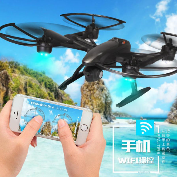 Headless Drone JXD 509W WiFi FPV Camera High Hold Mode 2.4GHZ 4CH 6-Aixs RC Quadcopter RTF Mini Drone with camera