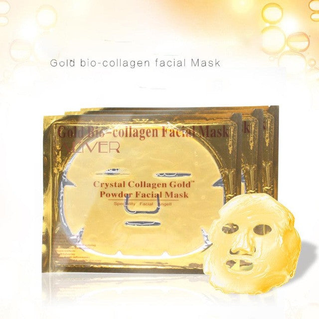 Gold Bio-Collagen Cream Hydrating Facial Mask Whitening Anti-Aging Repair Skin