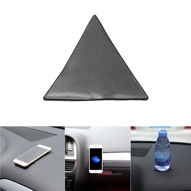 Mini Anti-Slip Car Pad Dashboard Mat Sticky Gel Pad Triangle Non-Slip Mounting Pad for Phone Sunglasses Keys Coins