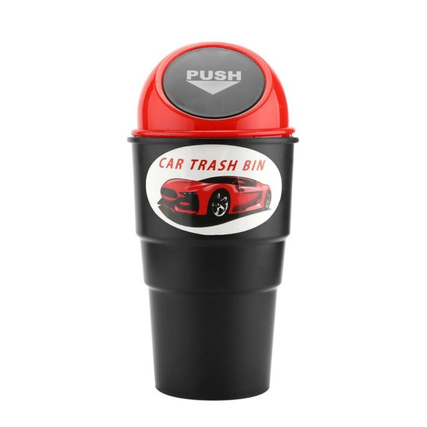 car garbage can Car Trash Can Garbage Dust Case Holder Bin