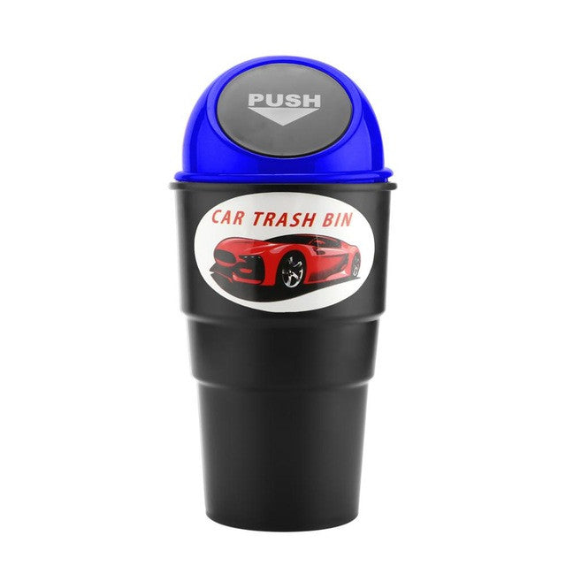 car garbage can Car Trash Can Garbage Dust Case Holder Bin
