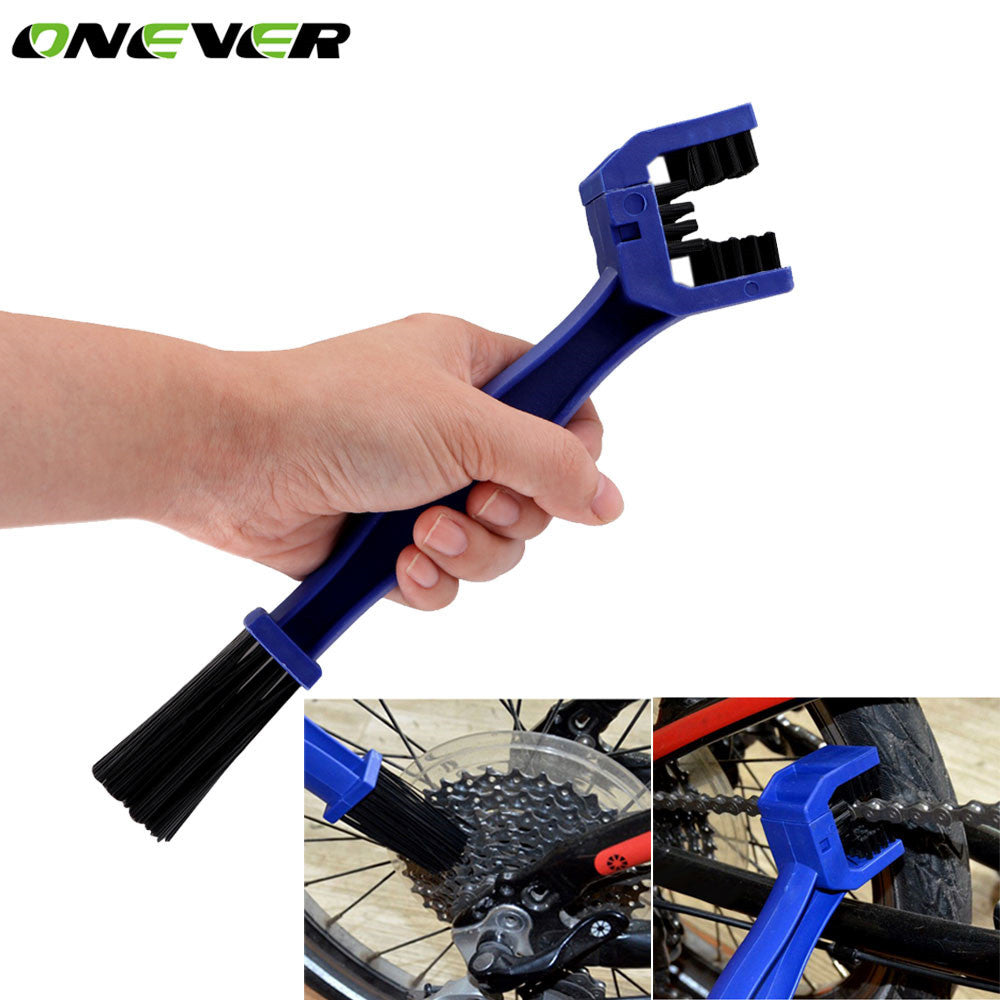 Onever Motorcycle Bike Gear And Chain Cleaner Scrubber Cleaning Tool Multi-purpose Cleaning Brush Tool for All Bikes Motorcycle