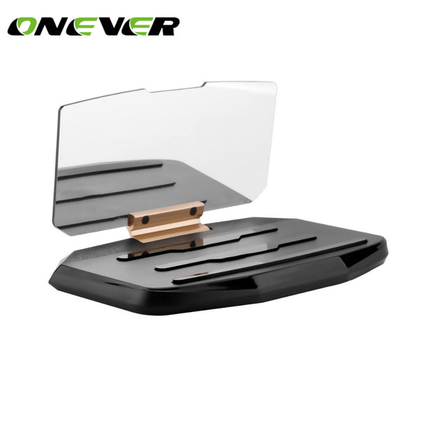 Onever Car HUD Head Up Display Projector Phone GPS Navigation Holder Projector for iPhone Samsung Smart Phone