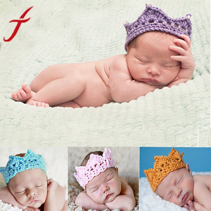 2017 Newborn  Princess Hand-woven Crown Tiara Headband 2-10 Months Drop shipping&Wholesales Jecksion #LWN