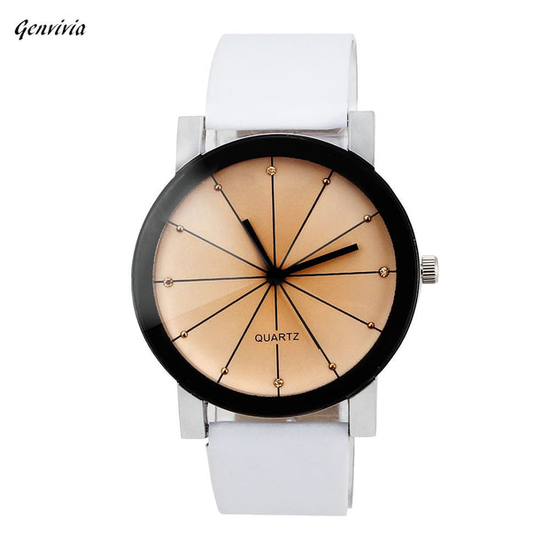 Relogio Masculino Luxury Brand Men Quartz Clock Leather Wrist Watch Round Case Quartz Watch Business Watch