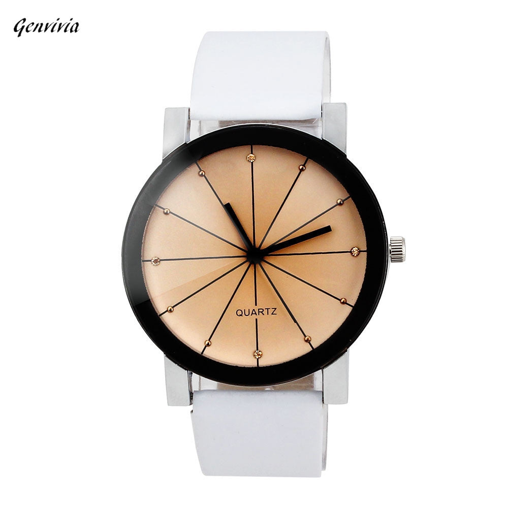 Relogio Masculino Luxury Brand Men Quartz Clock Leather Wrist Watch Round Case Quartz Watch Business Watch