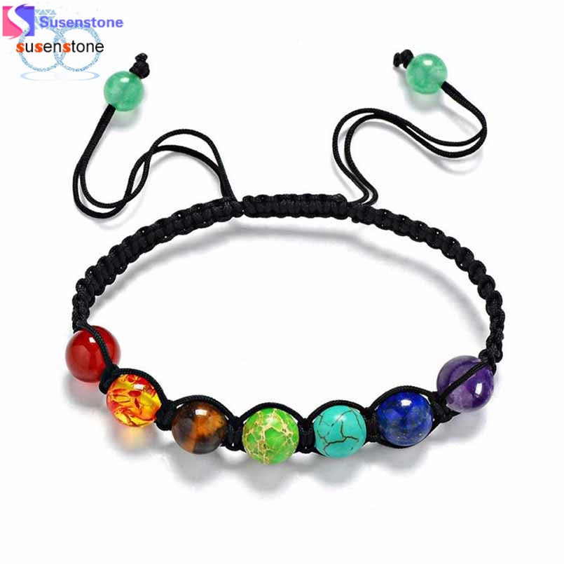 7 Chakra Healing Balance Beads Bracelet