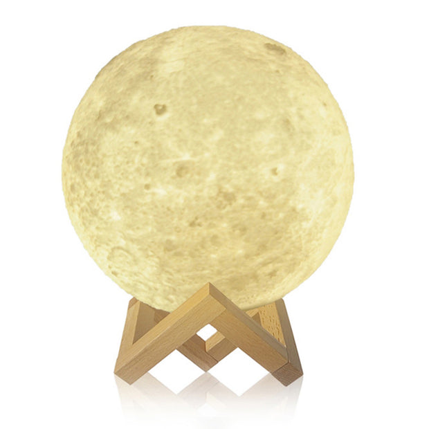 3D Print Moon Lamp USB LED Night Light Moonlight | 8-20cm