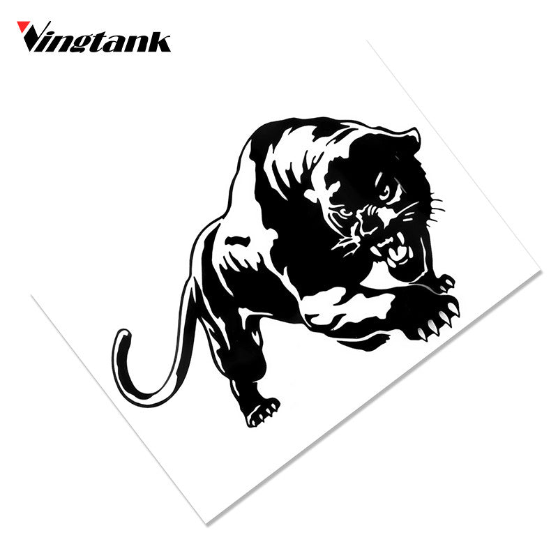 Vingtank 19.5*13.8cm Cool Tiger Car Sticker Decals Window Wall Sticker Decal Car Stickers Decal Car Sticke