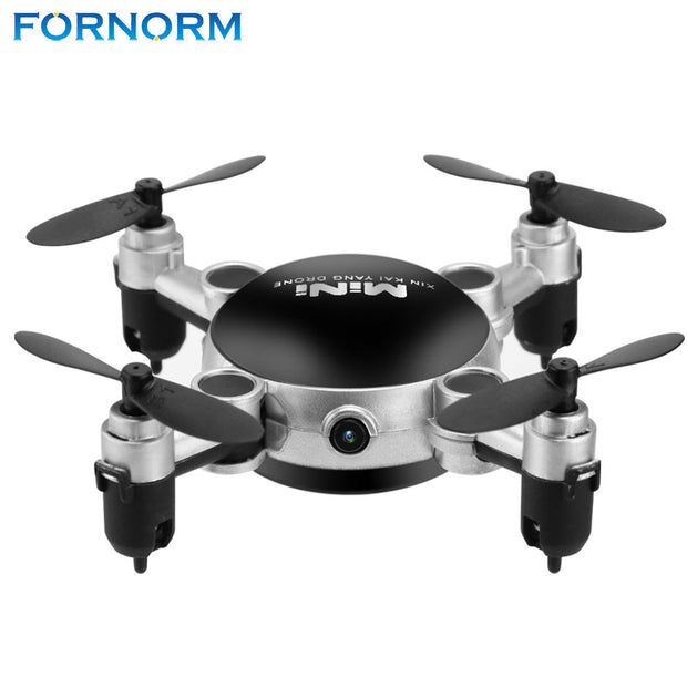 FORNORM KY901 Mini Quadcopter Wifi RC Drone with Camera 2.4G 4CH 6-Axis Gyro 360 Degree Roll Foldable Aircraft Helicopter 0.3MP