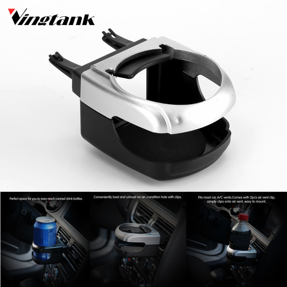 Vingtank High Quality Car Air Vent Cup Clip-on Mount  Holder Drink Bottle Holders Multifunction Car Cup Holder Car Styling