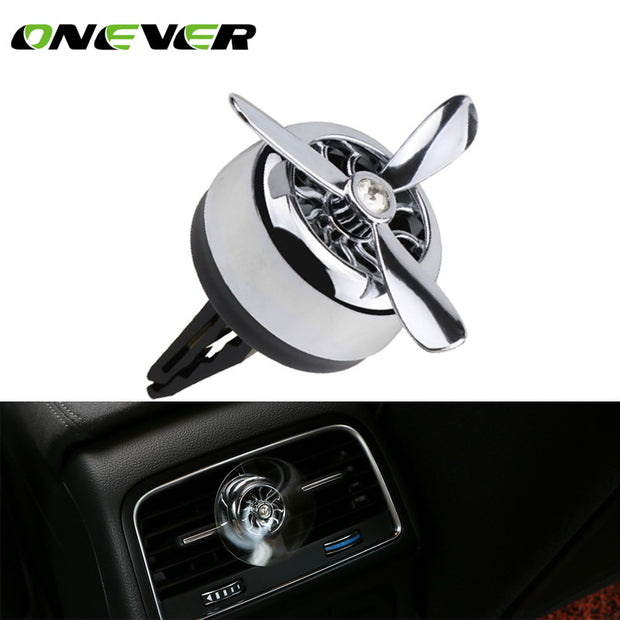 Mini Air Purifier Air Freshener Clip-on Car Aromatherapy Fragrance Oil Diffuser Air Purifier