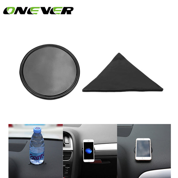 Mini Anti-Slip Car Pad Dashboard Mat Sticky Gel Pad Non-Slip Mounting Pad for Phone Sunglasses Keys Coins