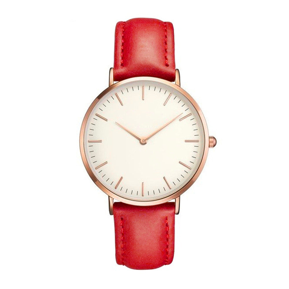 Fashion lovers Watch 2017 Women Men Casual Simple Quartz Analog Watch relogio feminino 7 Colors Wristwatches Drop Shipping