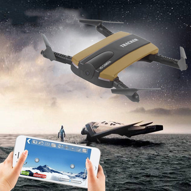 Altitude Hold HD Camera WIFI FPV RC Quadcopter Selfie Foldable Drone